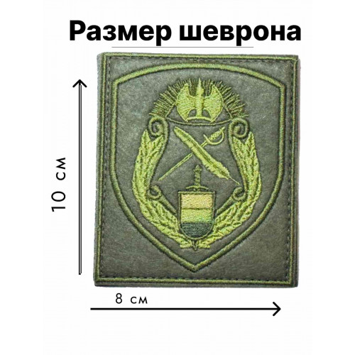 Шеврон нашивка ФСО камуфляжной расцветки для кадет