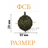 Эмблемы и петлицы ФСБ камуфляжного цвета