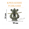 Эмблемы и петлицы лира камуфляжной расцветки