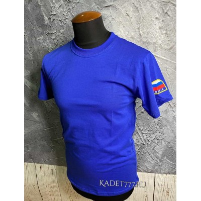 МЧСная футболка синего цвета для кадет